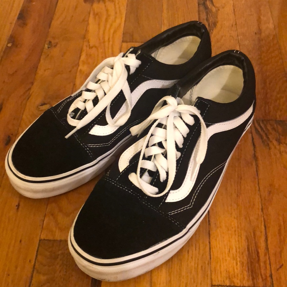 Never worn black vans